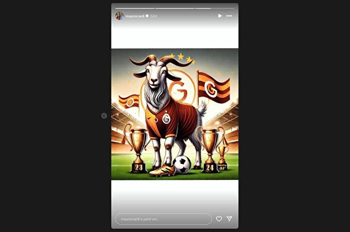 Icardi response to mourinho after GOAT statement