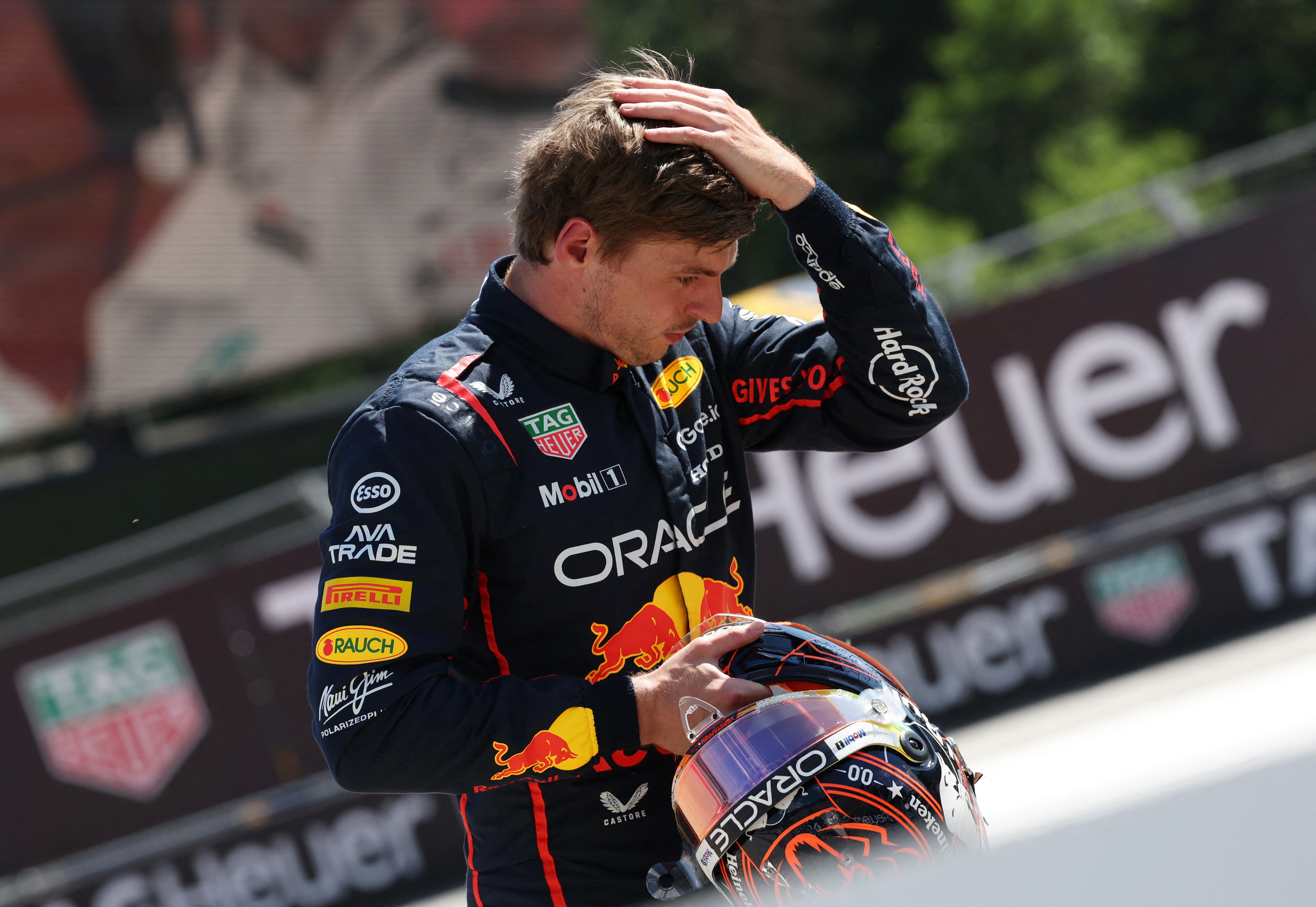 Max Verstappen at the 2025 Austrian Grand Prix.