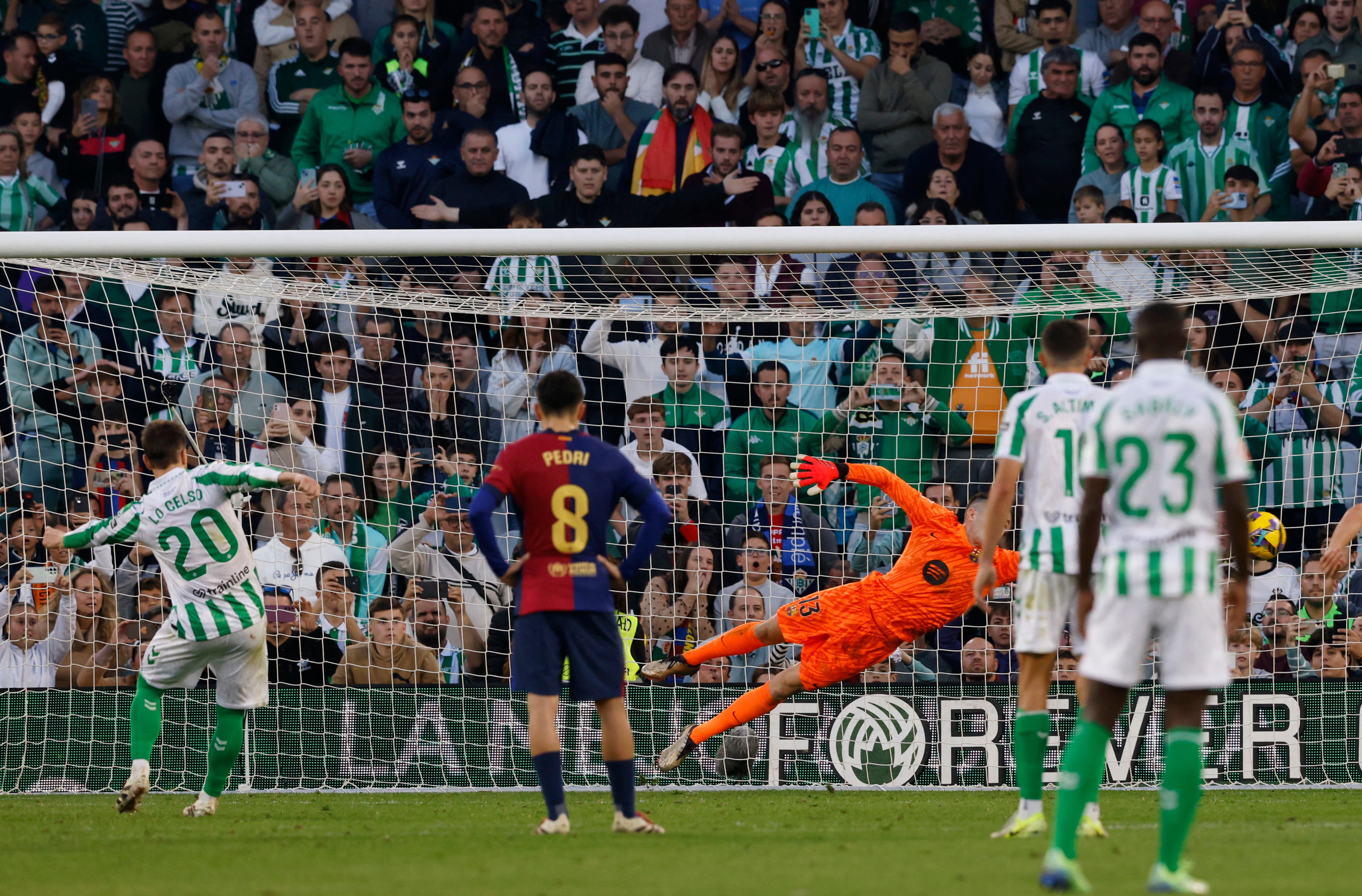 Betis vs Barcelona.