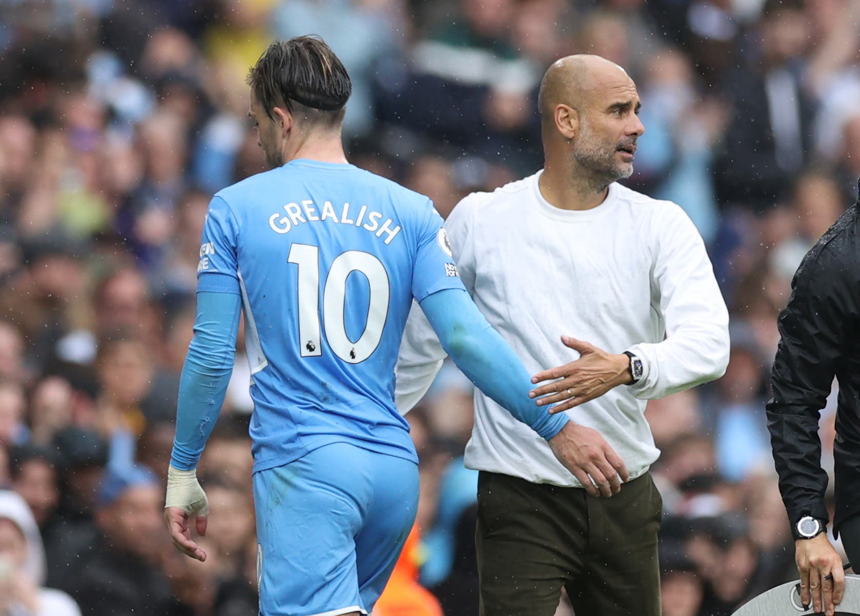 Jack Grealish Pep Guardiola