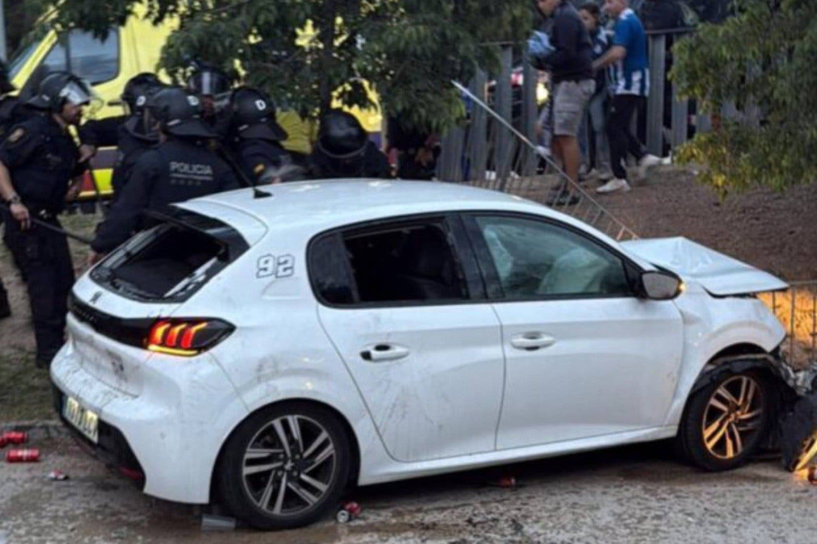 Car off the tragedy