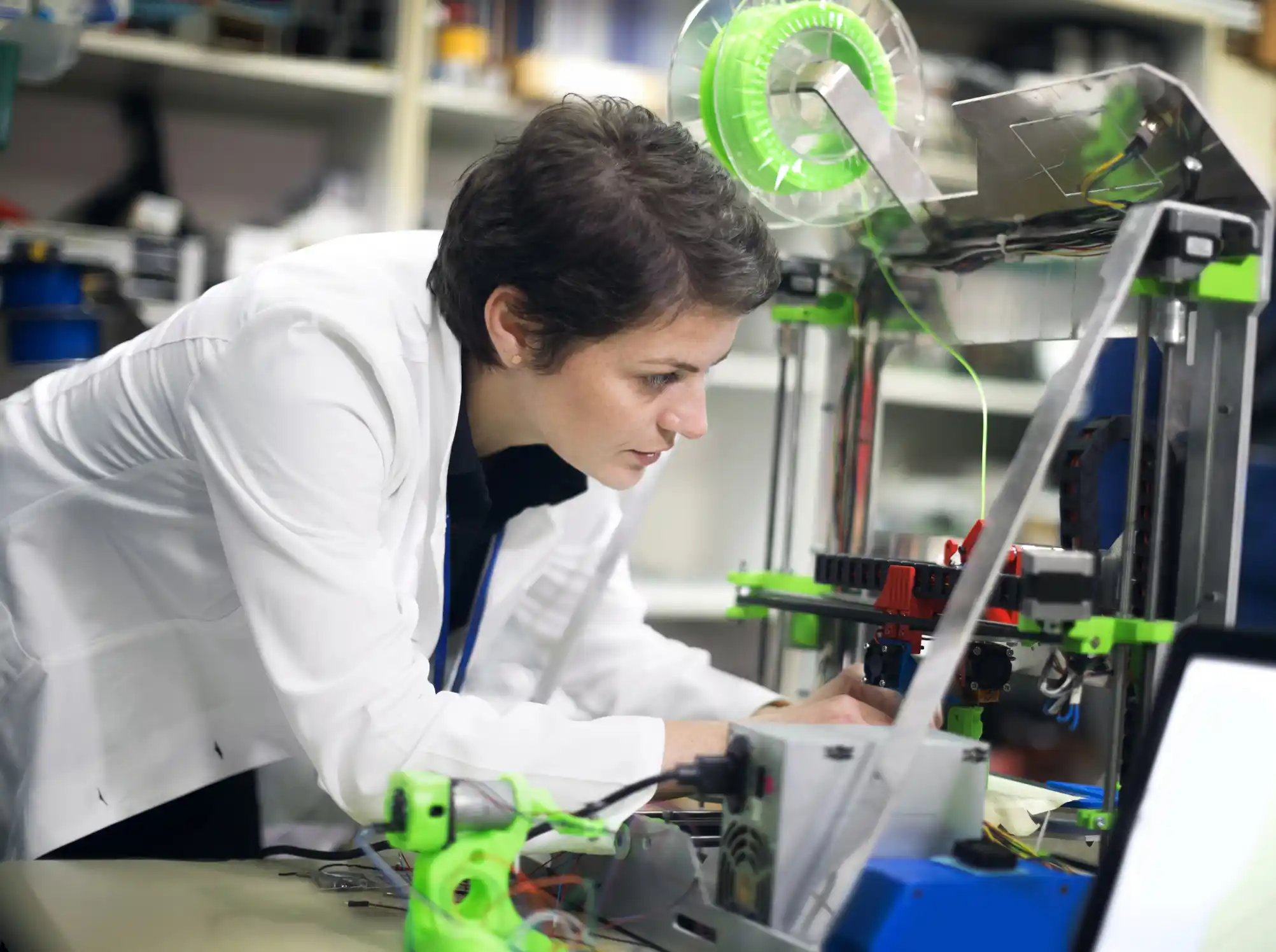 scientist working in a lab