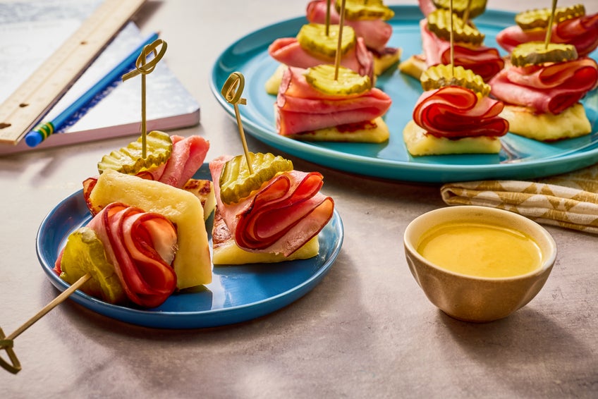 Ham and Bread Cheese Bites