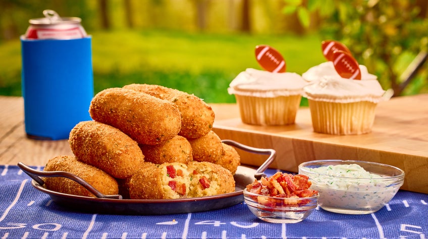 Hickory Smoked Bacon Croquettes