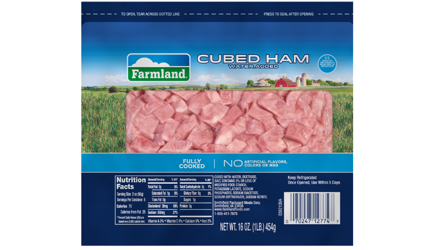 Cubed Ham
