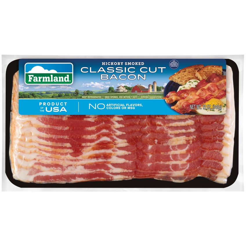 Hickory Smoked Bacon, Classic Cut, 12oz