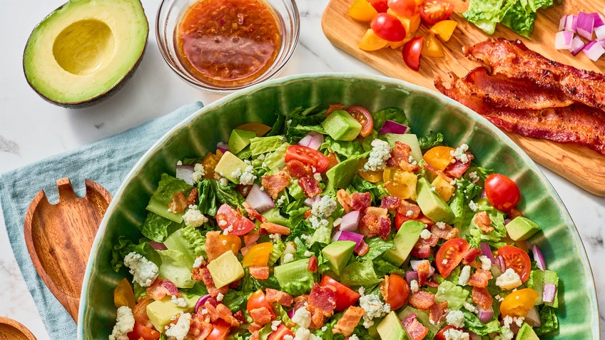 Chopped Salad with Applewood Smoked Bacon