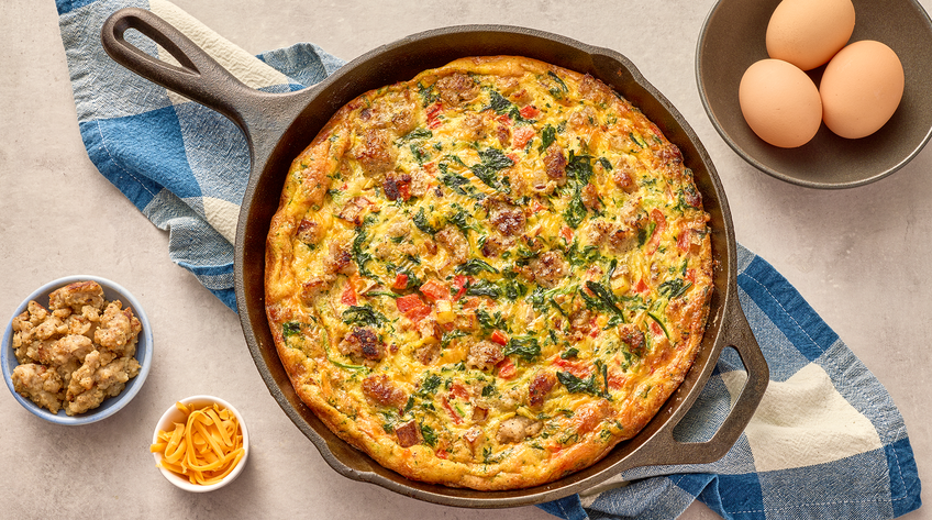 Sausage Potato Frittata