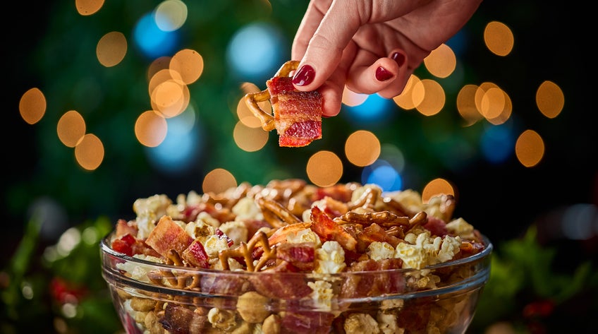 Bacon Snack Mix