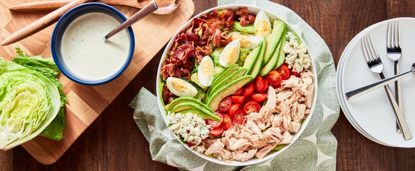 Bacon & Egg Cobb Salad