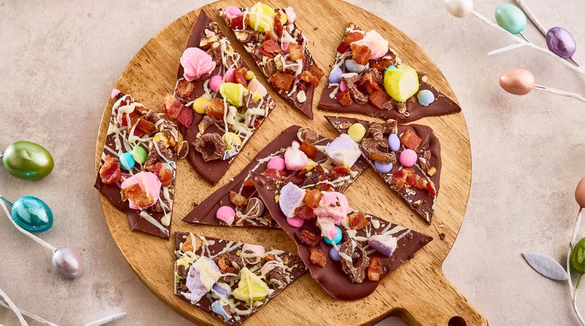 Maple Bacon Easter Bark