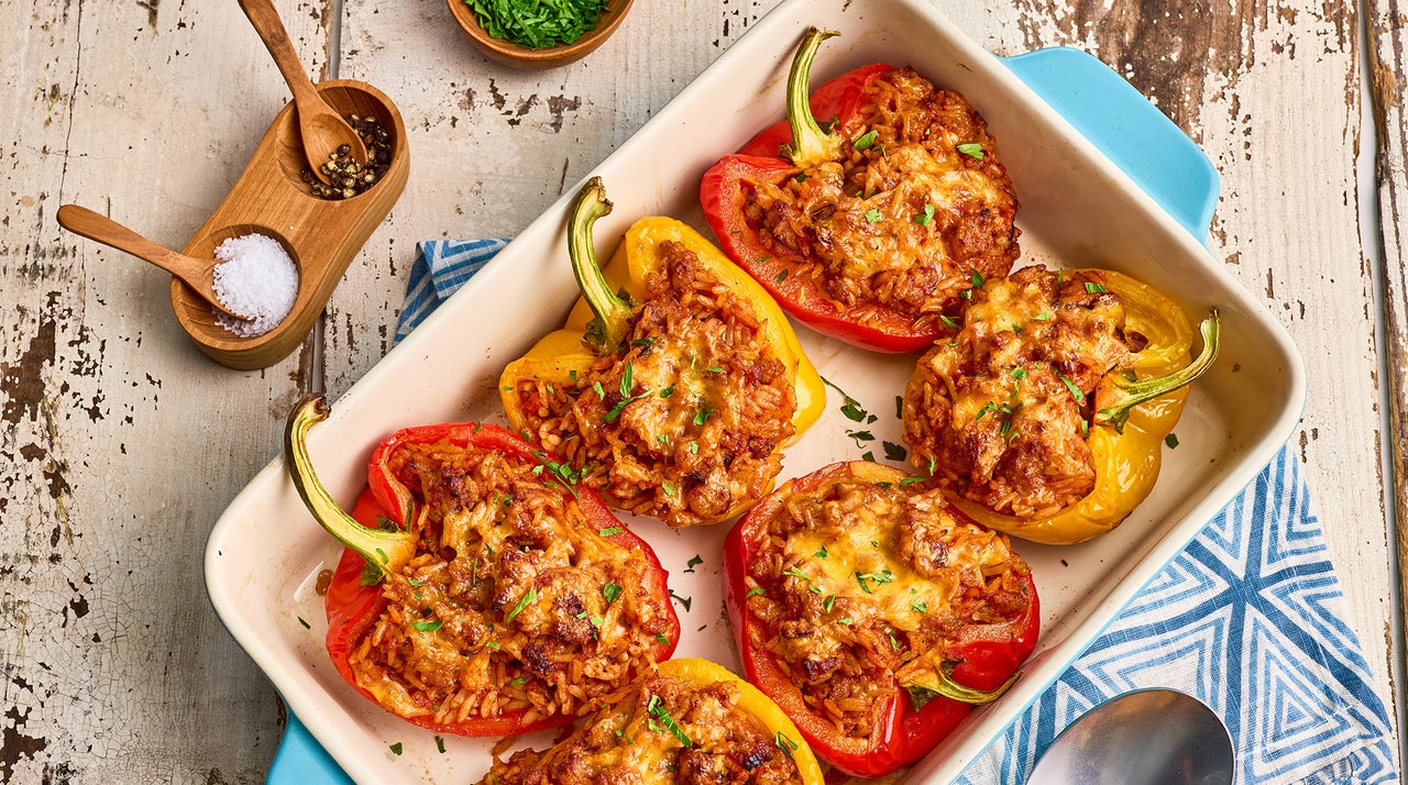 Sausage Stuffed Peppers