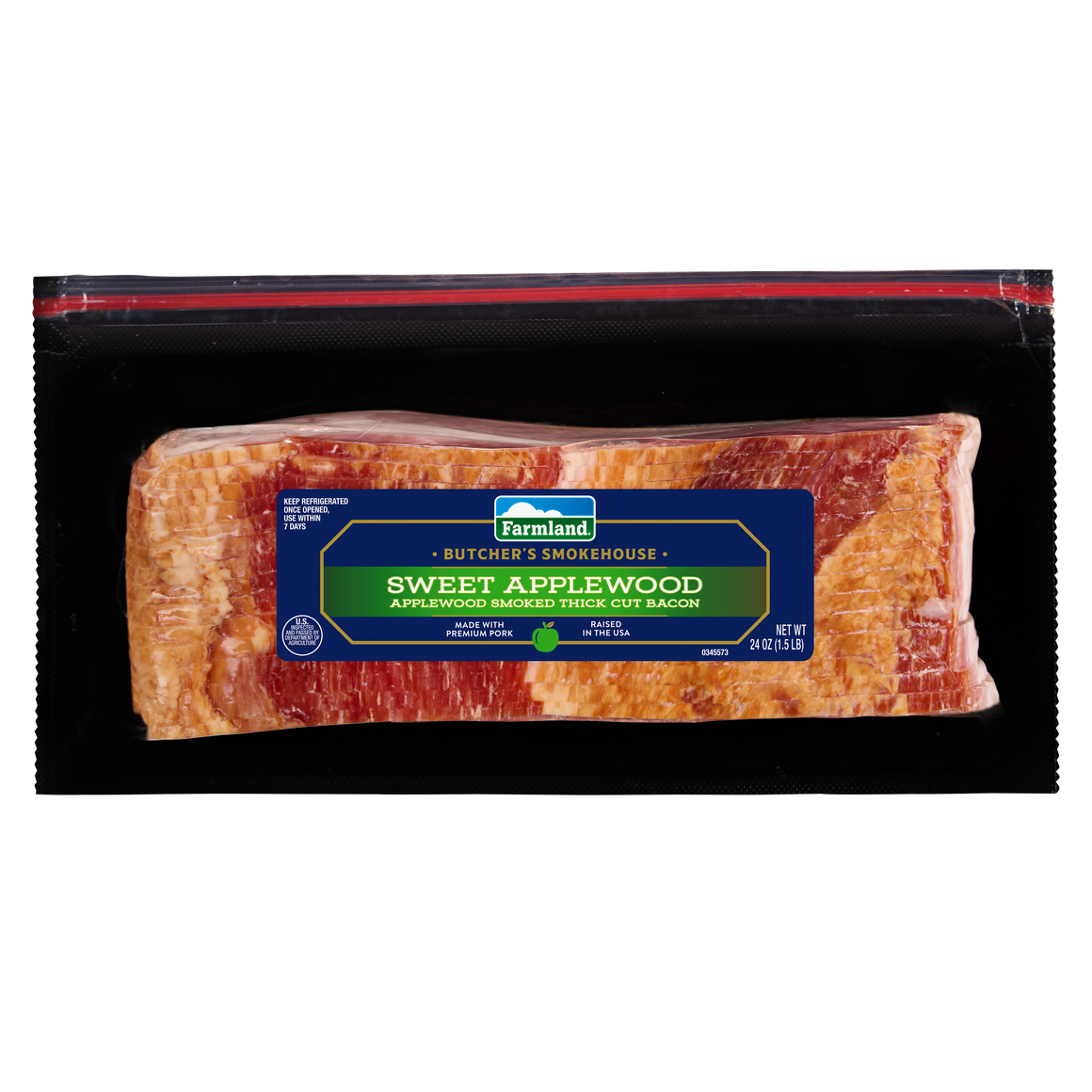 Butcher's Smokehouse Sweet Apple Orchard Bacon, Stackpack, 24oz