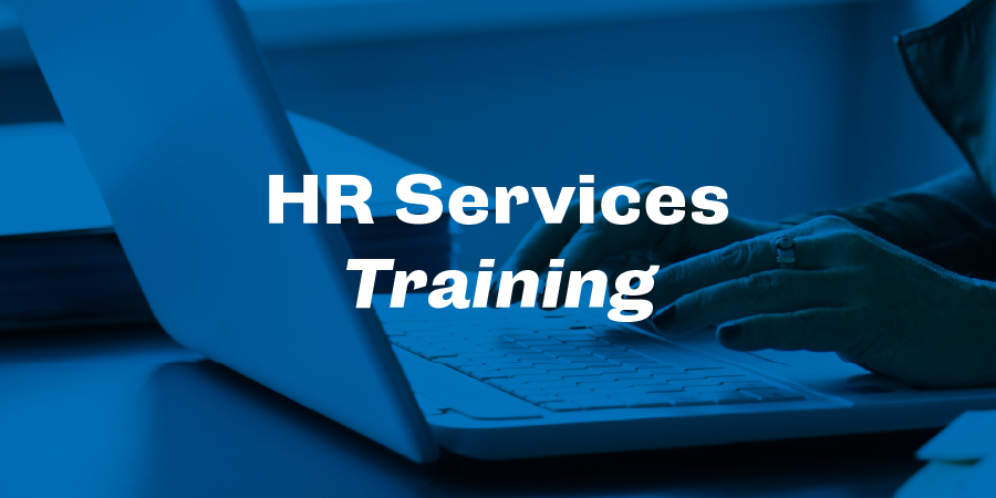 HR Services Training event logo