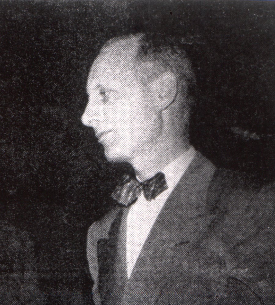 black and white photo of Willie Kocurek