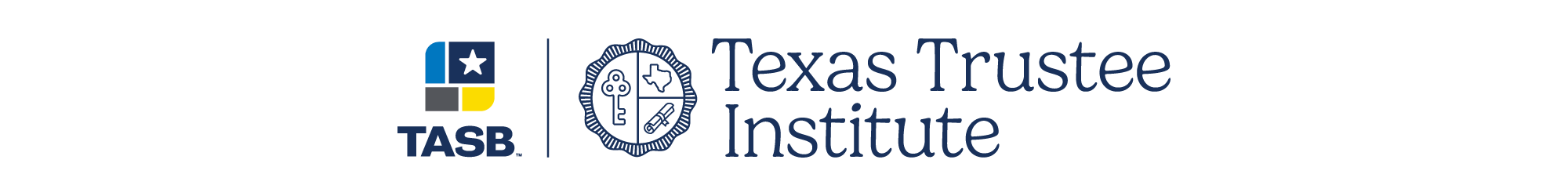 TASB Texas Trustee Institute 2000x250px logo