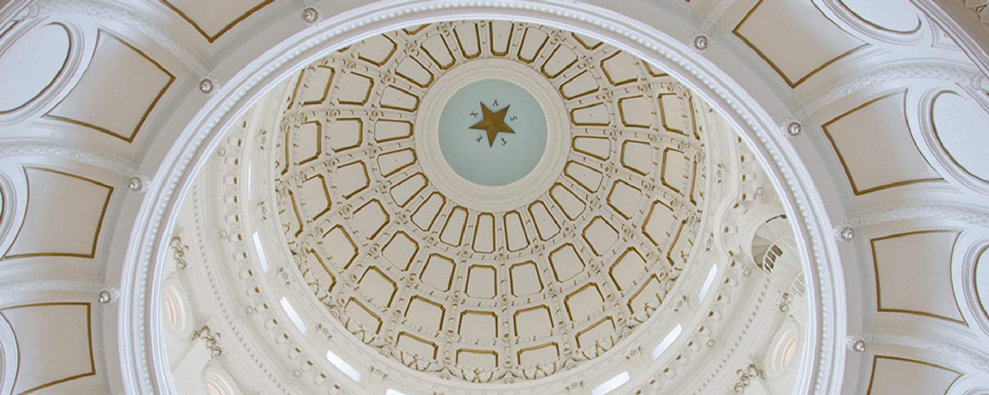 Inside the Capitol dome