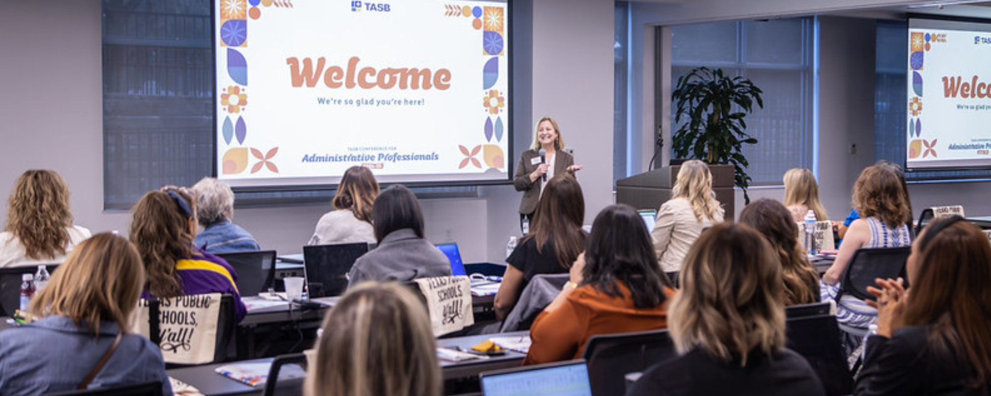 TASB hosted the first round of its 2024-25 Conference for Administrative Professionals Oct. 24-25 at its headquarters in Austin.