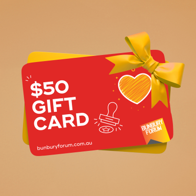 BUNBURY FORUM GIFT CARD T&Cs