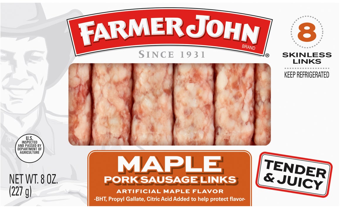 Salchichas De Cerdo Con Sabor A Maple 8oz.