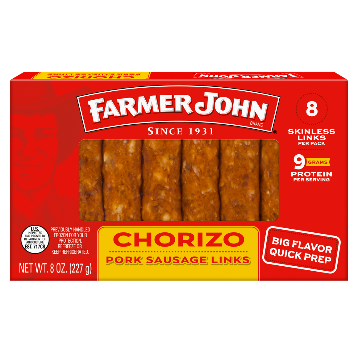 Chorizo Pork Sausage Links 8 oz