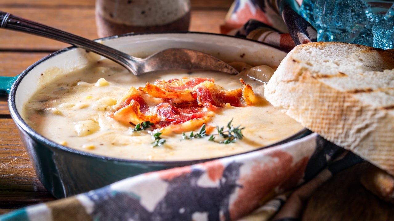 Shrimp, Bacon and Corn Chowder