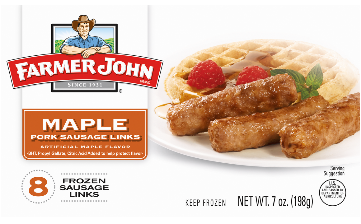 Maple Pork Sausage Links 7oz.