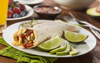Sausage and Egg Burrito