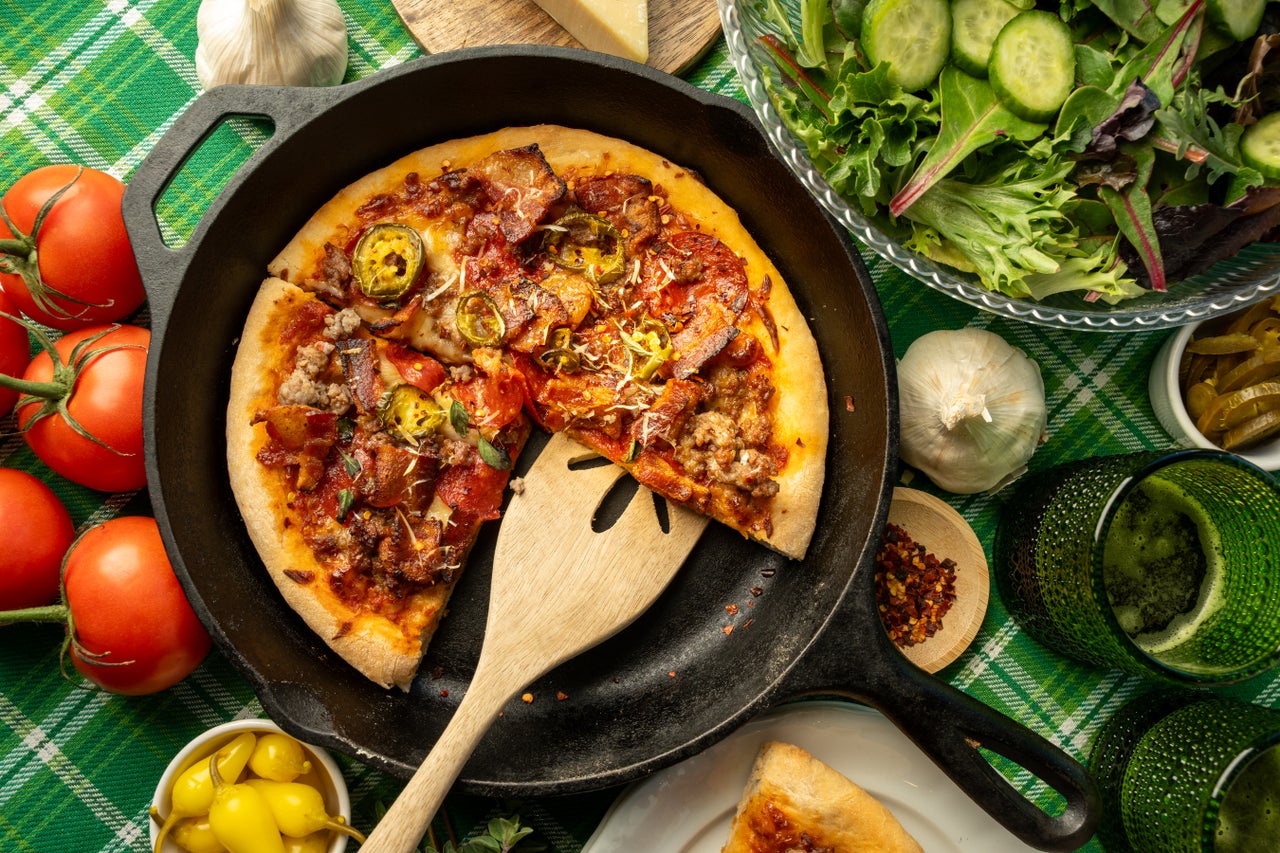 Loaded Meat Pizza