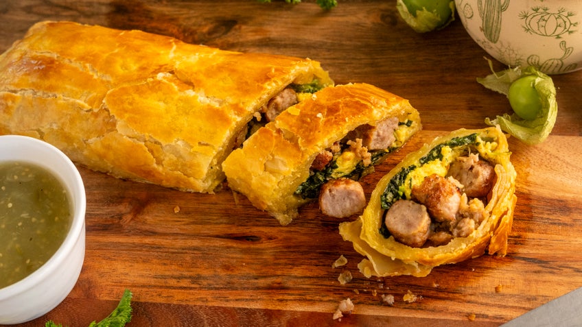 Breakfast Sausage Rolls