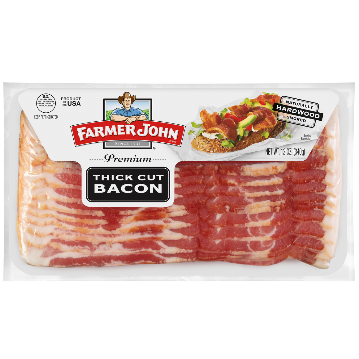 Premium Thick Cut Bacon 12oz.