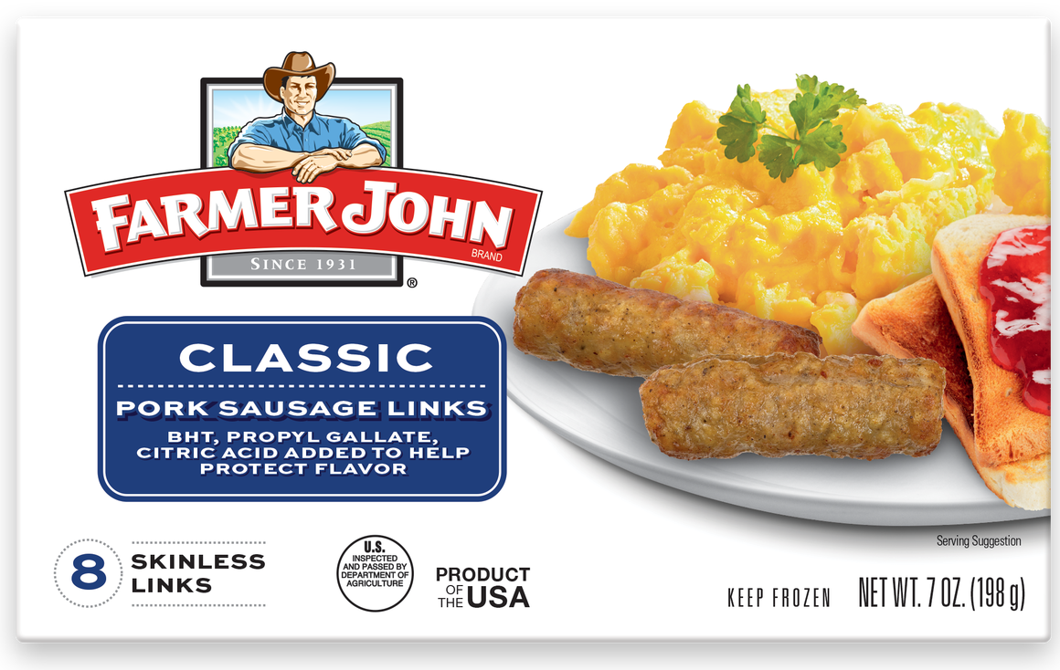 Classic Pork Sausage Links 7oz.