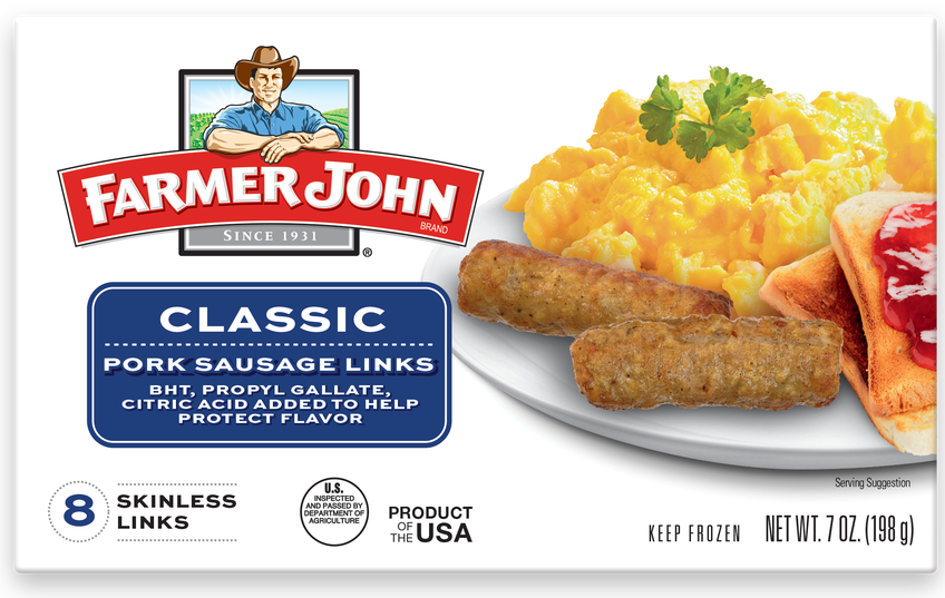 Classic Pork Sausage Links 7oz.