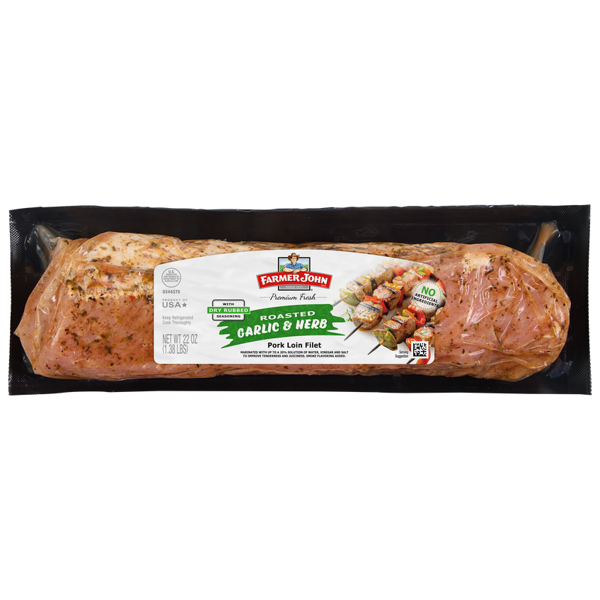 Roasted Garlic & Herb Loin Filet