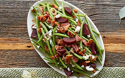 Green Beans with Bacon & Beets