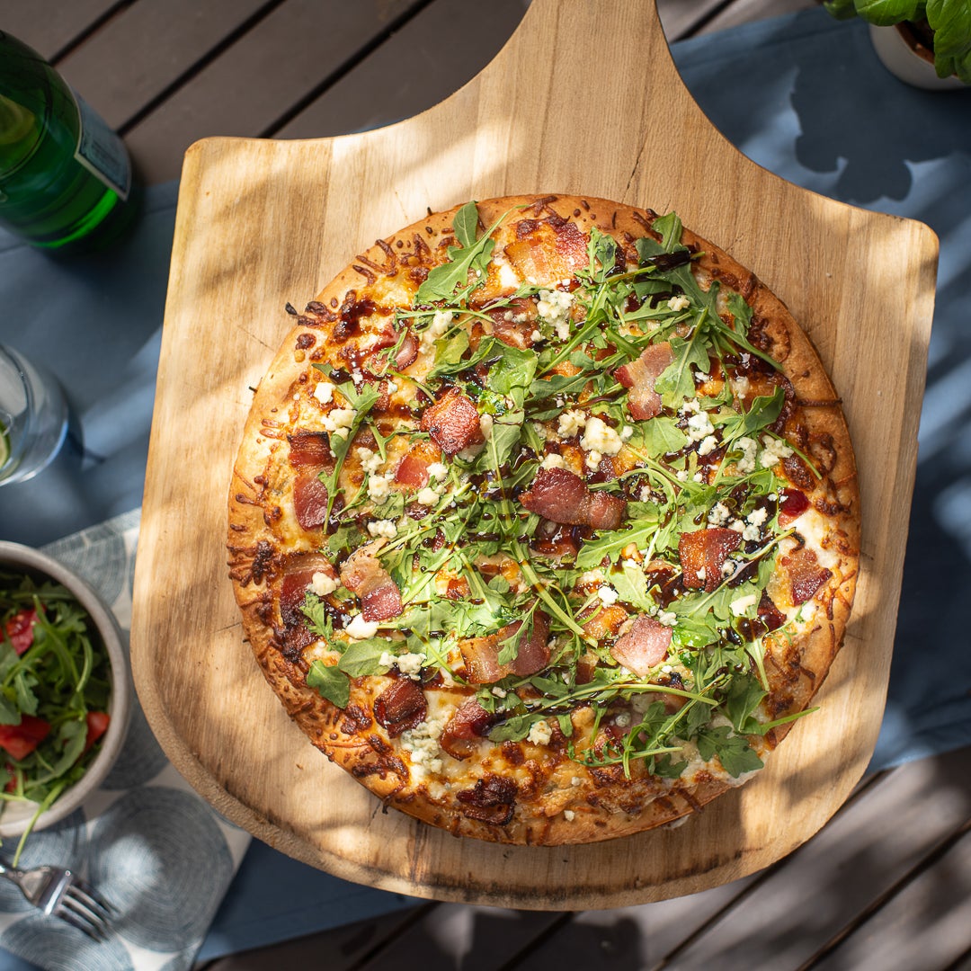 Bacon & Blue Cheese Pizza