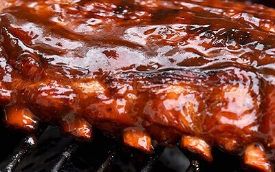 Grilled Cola BBQ Back Ribs