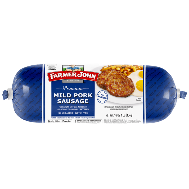 Rollo Premium De Salchicha De Cerdo 16oz.