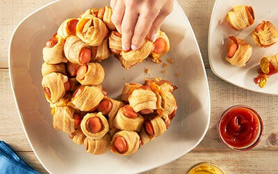 Pull-Apart Pigs in a Blanket