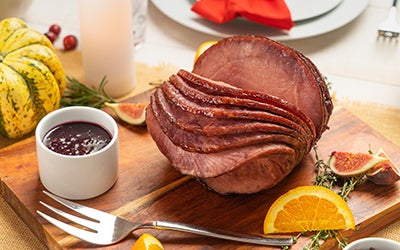 Jamón Con Glazeado De Higo Y Vino De Oporto