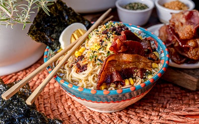 Elevated Ramen with Bacon 