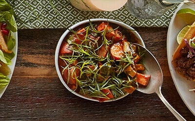 Romeritos with Sausage