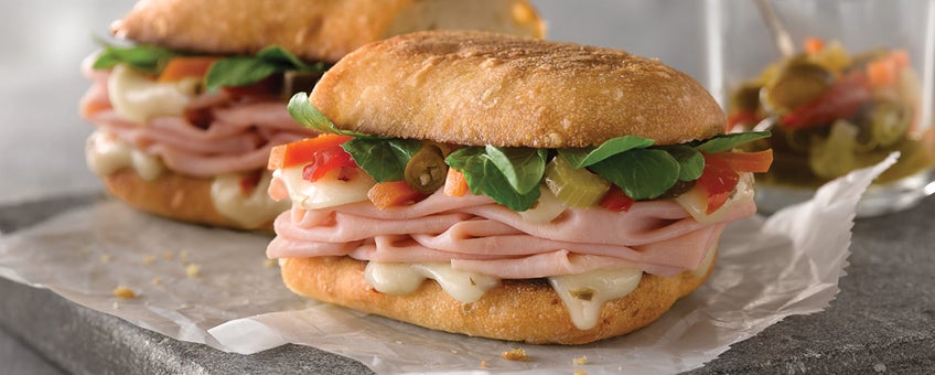 Zesty Ham & Cheese Melt