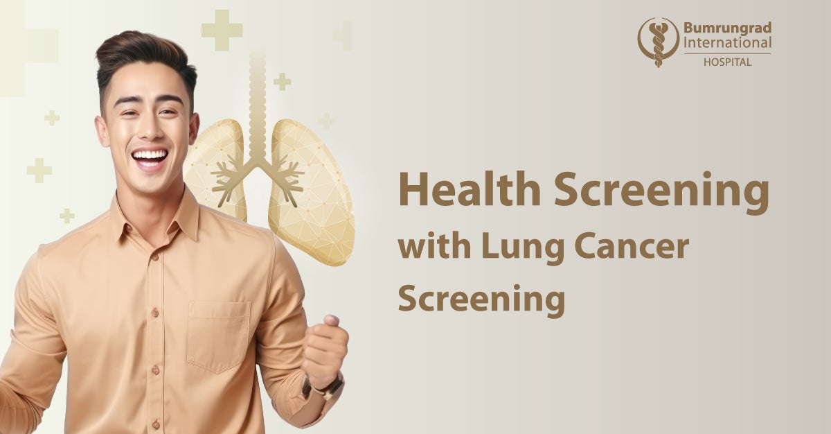 Health screening with Lung cancer screening