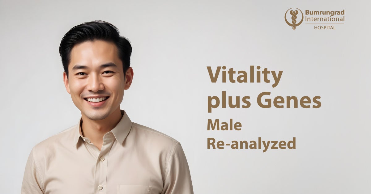 Vitality plus Genes - Male Re-analyzed