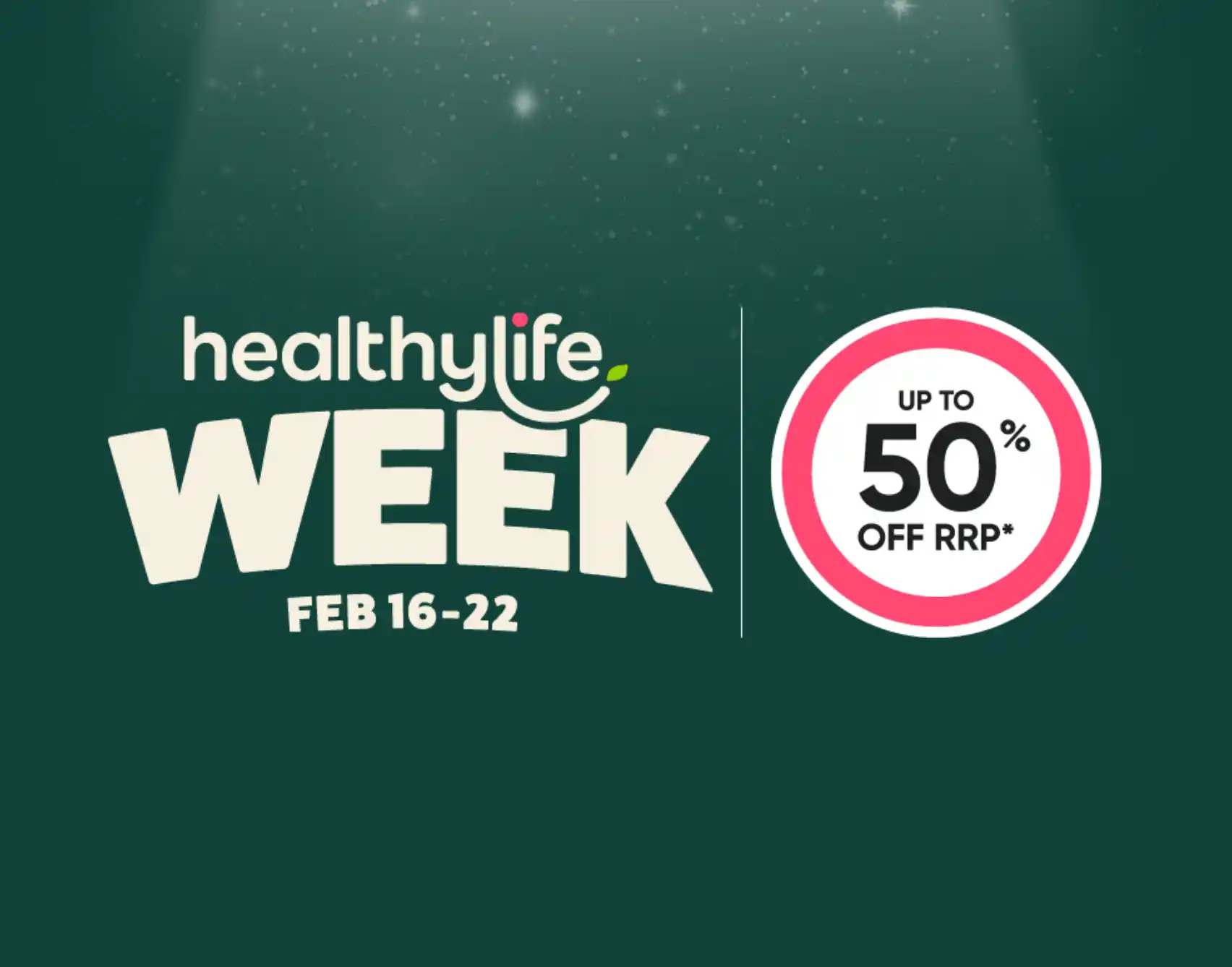 One epic week of healthy deals!