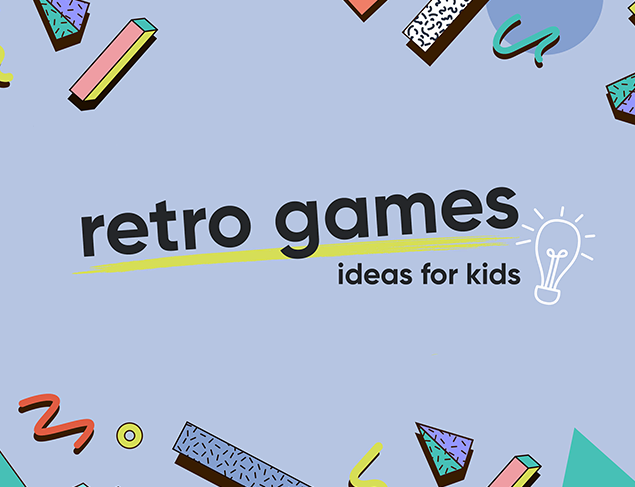 retro games ideas for kids