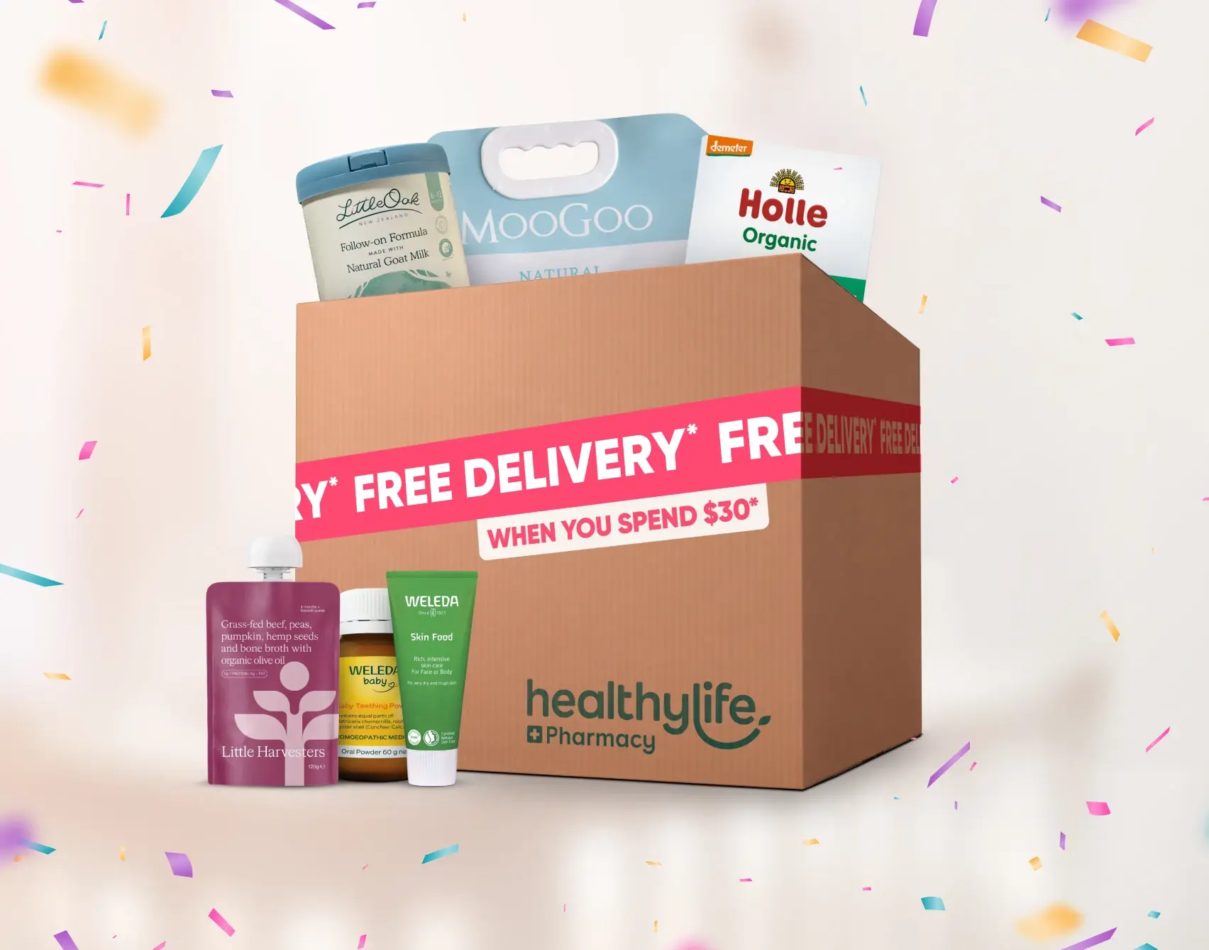 Score FREE delivery ‘til Sunday*