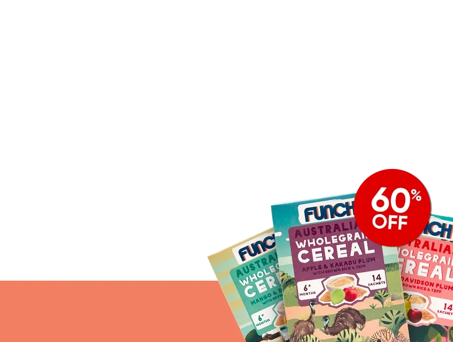 60% off: Funch wholegrain cereals
