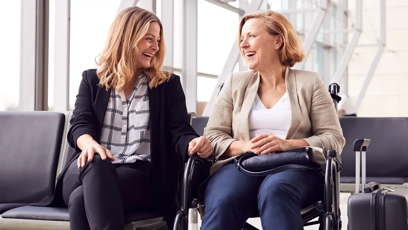 Travelling by air with disability